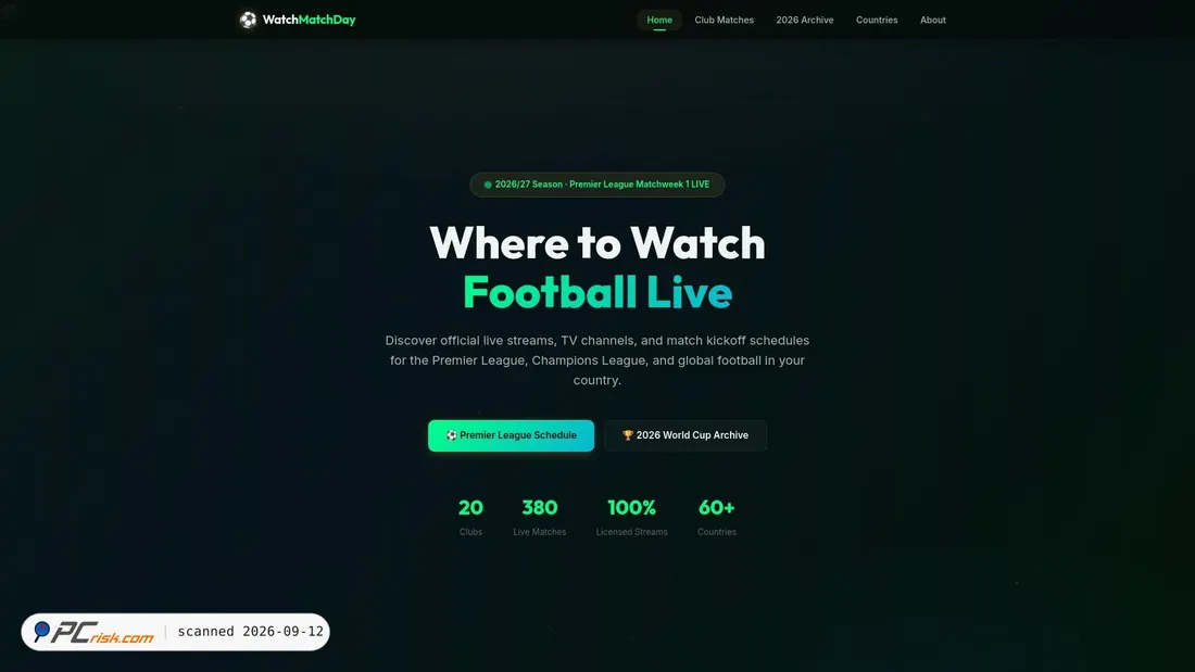 Screenshot von worldcup.techfliq.com