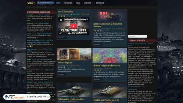 wotinfo2.hu screenshot