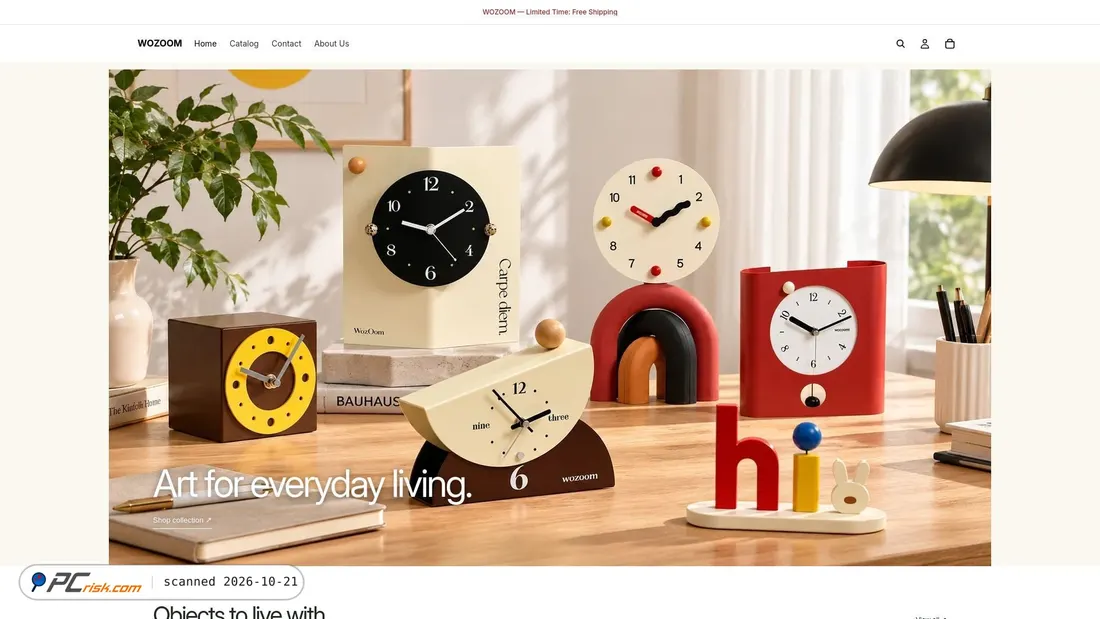 Screenshot of wozoom.shop