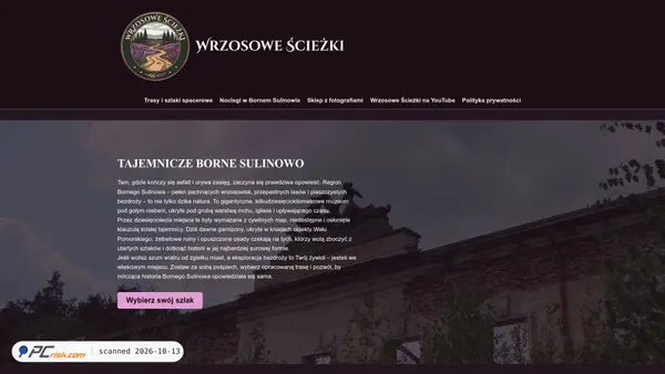 wrzosowesciezki.pl Screenshot