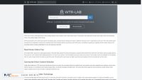 wtr-lab.com screenshot