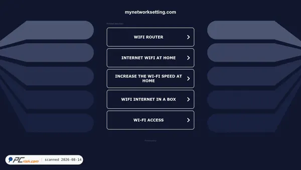ww17.mynetworksetting.com screenshot