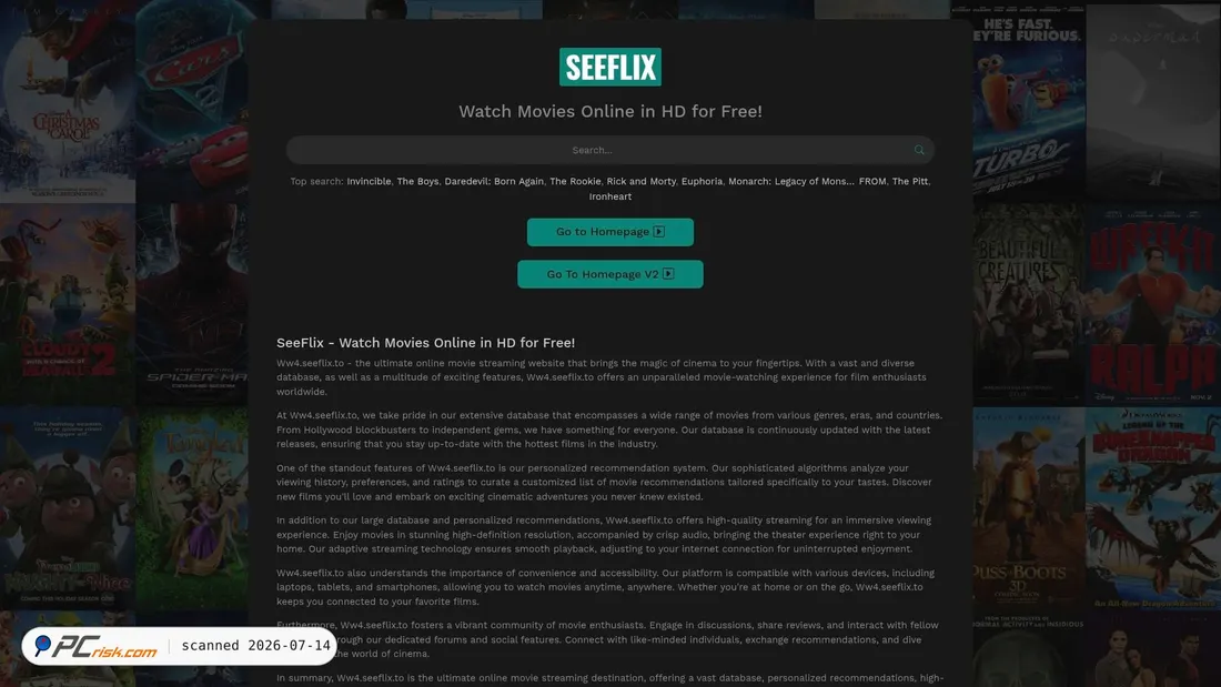 Screenshot of ww4.seeflix.to