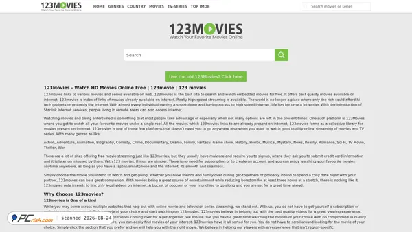 ww8.123moviesfree.net screenshot