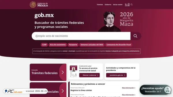 www.gob.mx screenshot