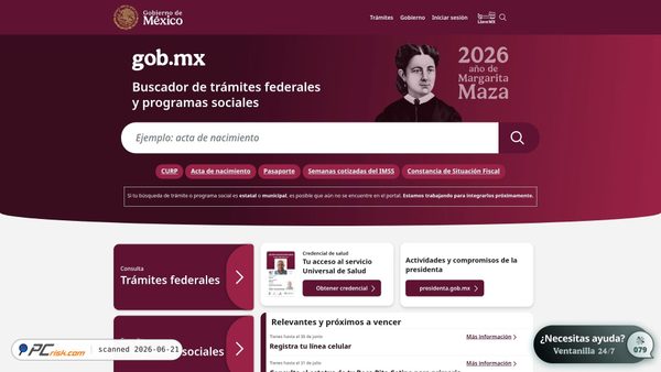 www.gob.mx screenshot