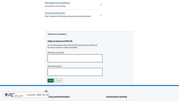 www.gov.uk screenshot