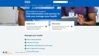 www.nhs.uk screenshot