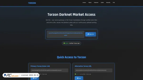 x1.torzon-onion-market.com screenshot