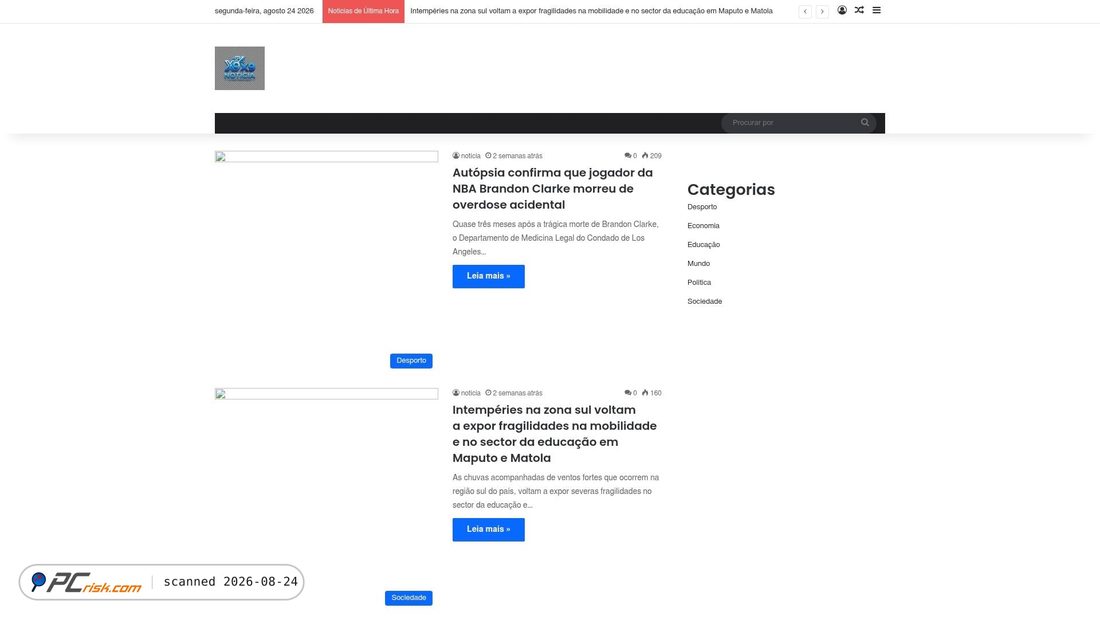 Screenshot of x9noticia.com