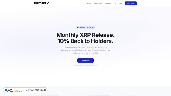 xaman-wallet.com screenshot