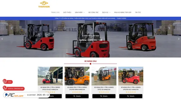 xenang-hangcha.com screenshot