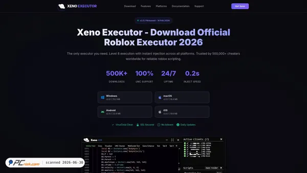 xeno.com.de screenshot