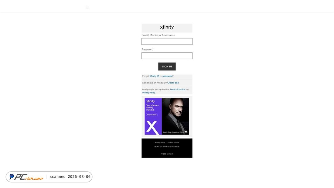 Screenshot of xfinityloginserver.weebly.com