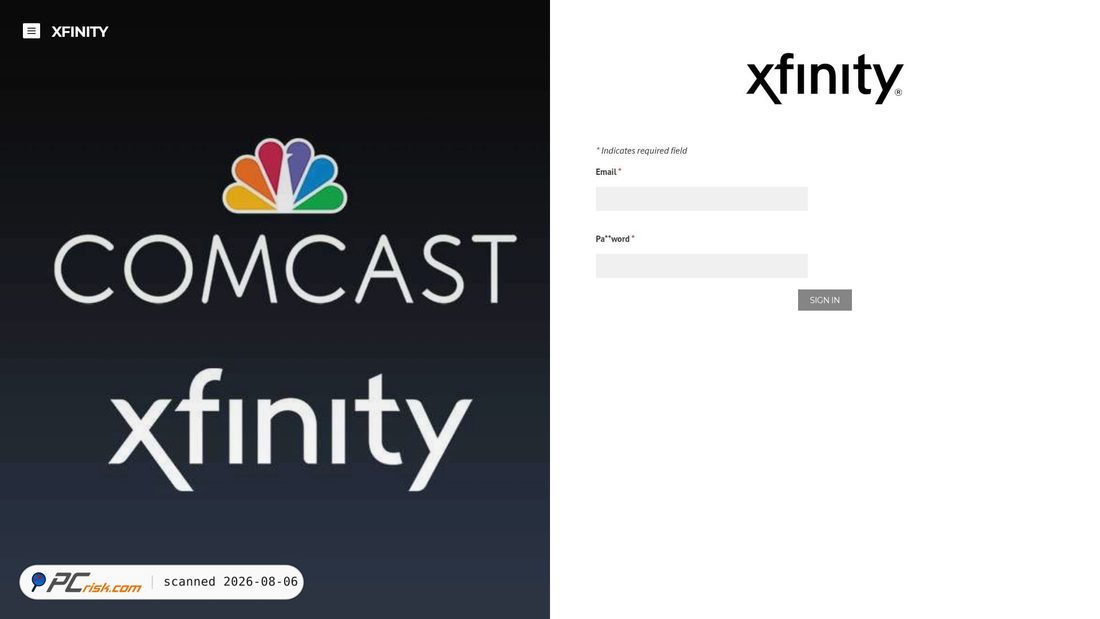Capture d’écran de xfinitypageupdate.weebly.com