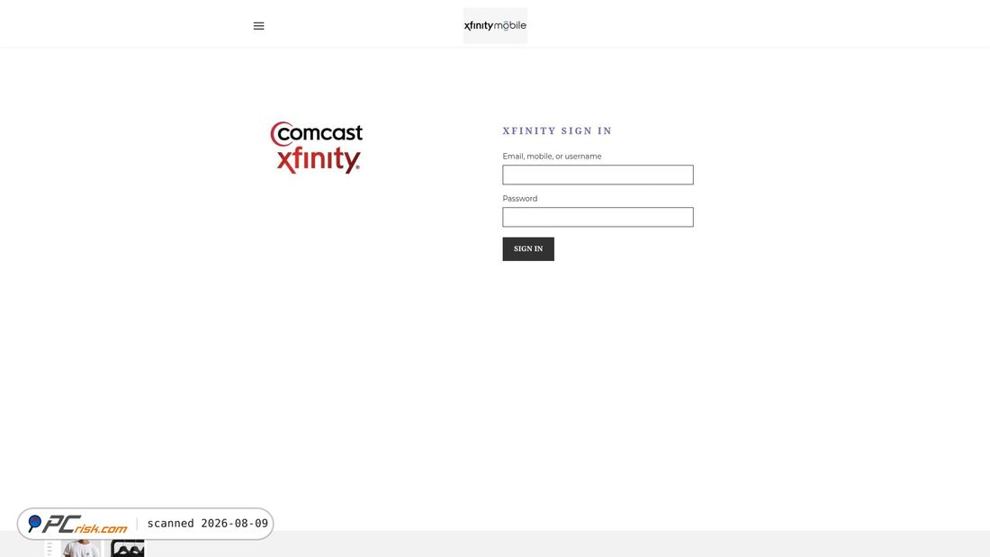 Screenshot of xfintyloginupdate.weebly.com
