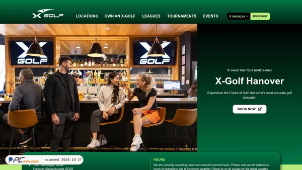 xgolfhanover.com screenshot