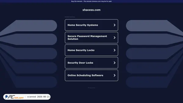 xhacess.com screenshot