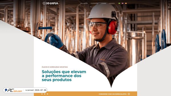 xhara.com.br screenshot