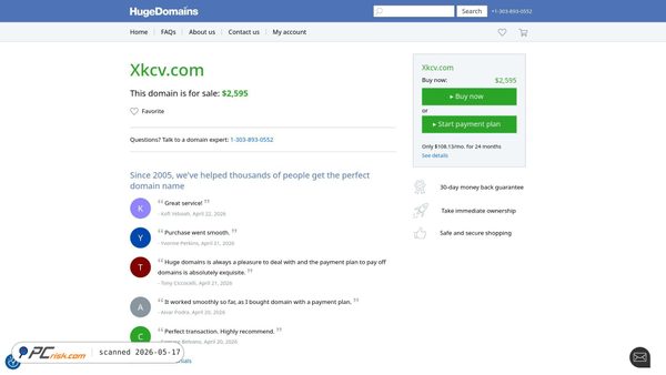 xkcv.com screenshot