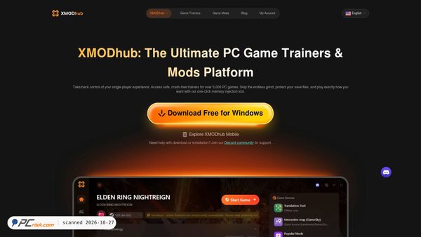 xmodhub.com screenshot