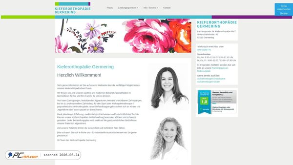 xn--kieferorthopdie-germering-wec.de screenshot