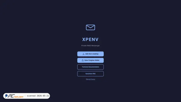 xpenv.com screenshot