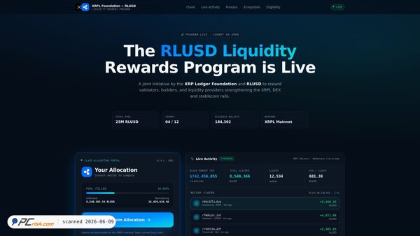 xrplfrlusd.com screenshot