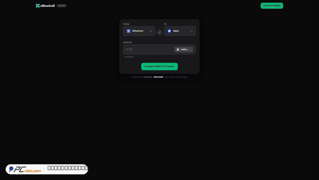 Screenshot of xstocks0.xyz