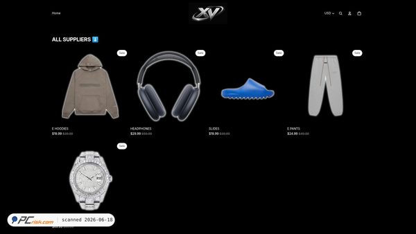 xvendor.store screenshot