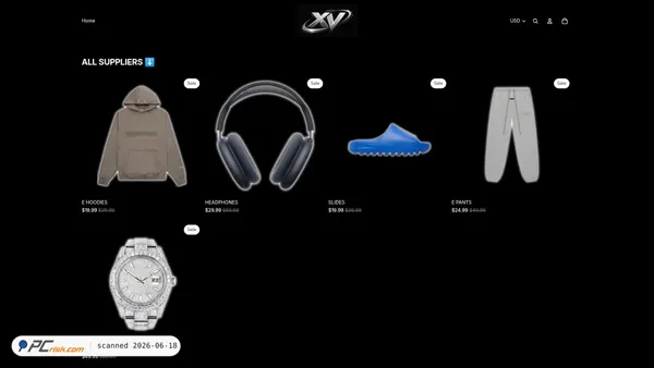 xvendor.store screenshot