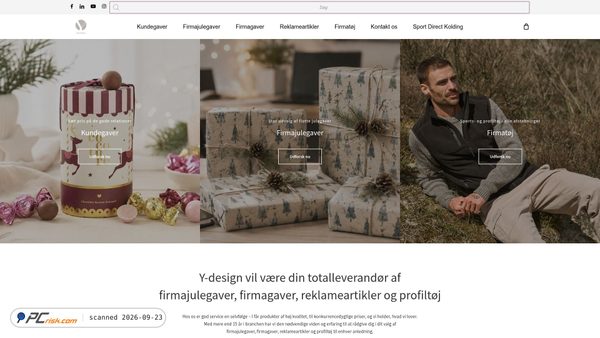 y-design.dk Screenshot