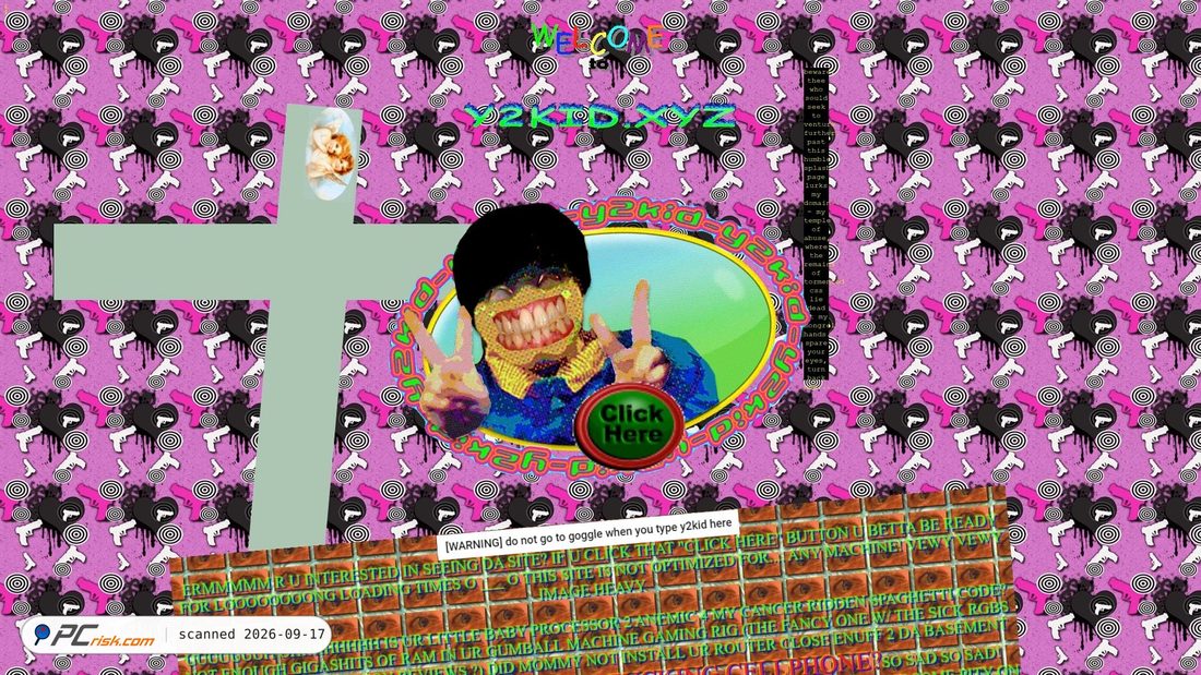 Screenshot of y2kid.xyz