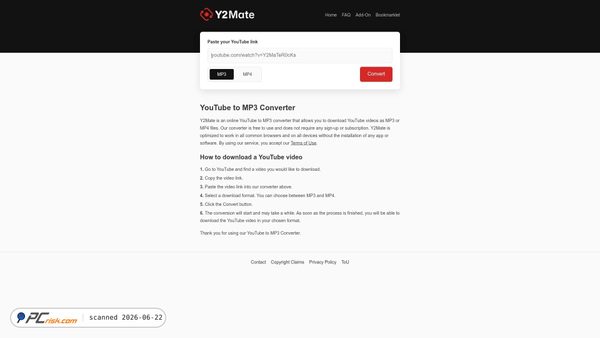 y2mate.nu screenshot