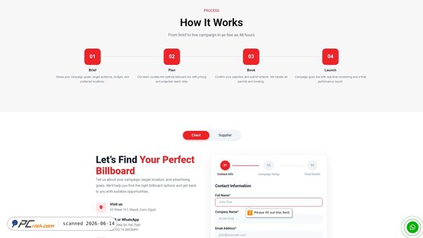 yaftamap.com screenshot