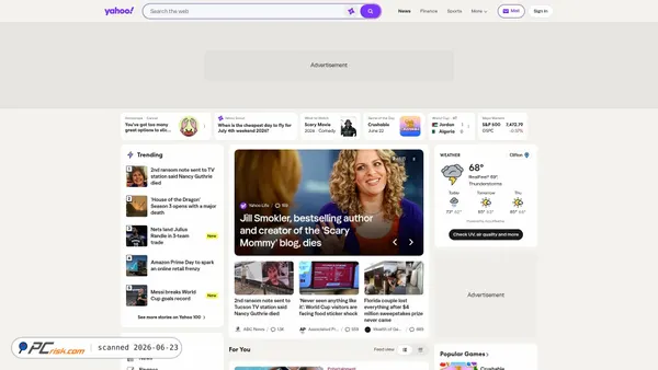 yahoo.net screenshot