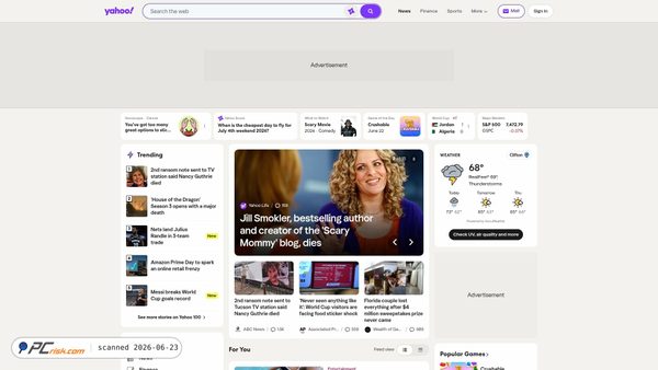 yahoo.net screenshot