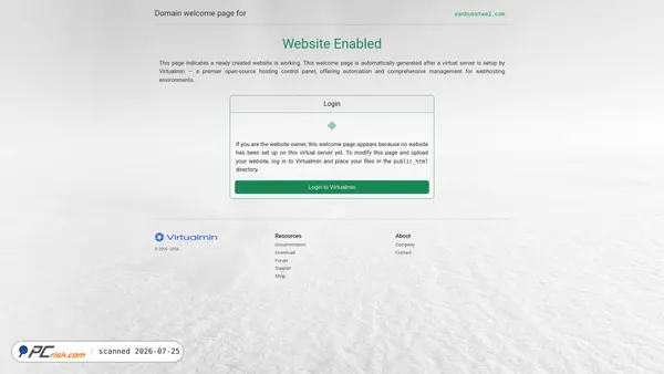 yanbussteel.com screenshot