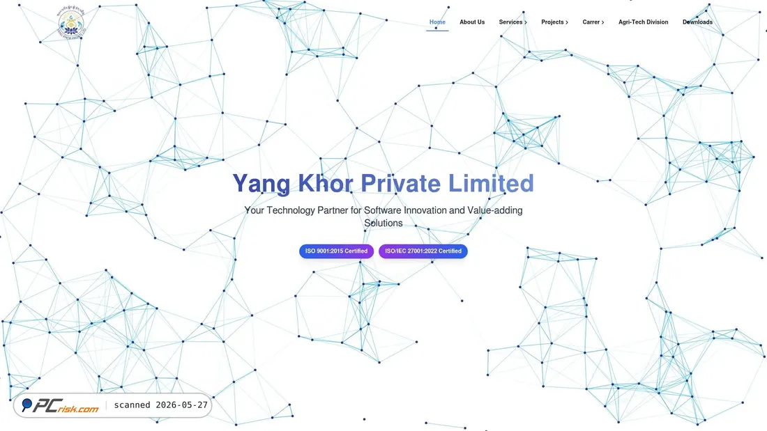 Screenshot of yangkhor.com