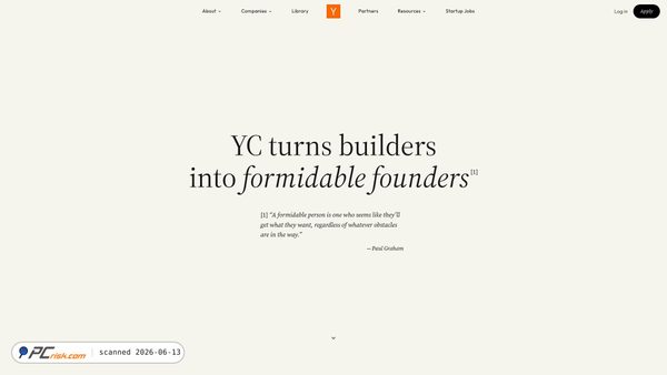 ycombinator.com screenshot