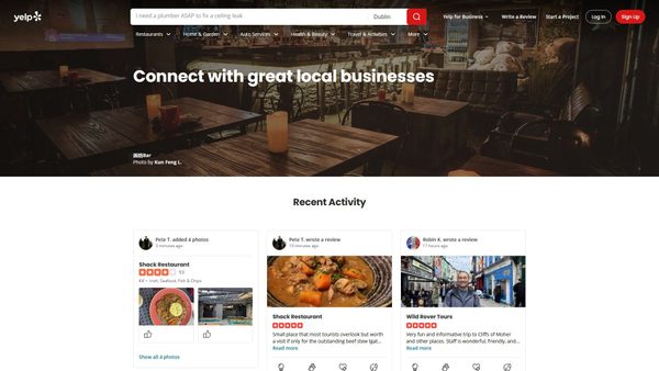 yelp.com screenshot