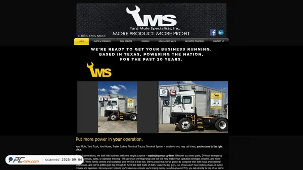 ymstexas.com Screenshot