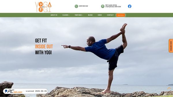 yogawithyogi.com.au screenshot