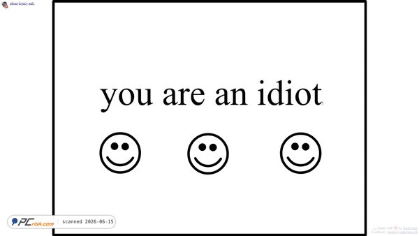 youareanidiot.cc screenshot