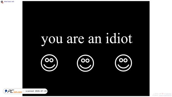 youareanidiot.cc screenshot