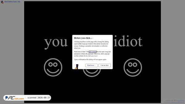 youareanidiot.cc Screenshot