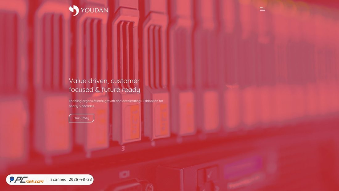 Screenshot di youdan.net