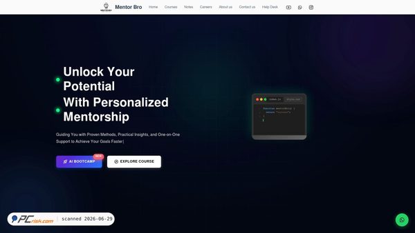 yourmentorbro.com screenshot