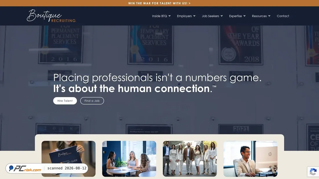 Screenshot of yourperfectcandidate.com
