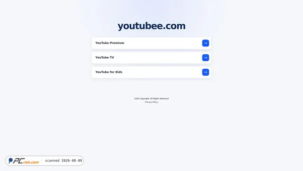 youtubee.com screenshot